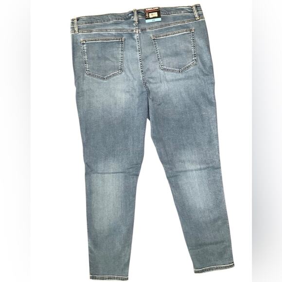Kirkland Signature Women's Jeans High Rise Stretch Blue Size 20 NWT - Picture 7 of 11